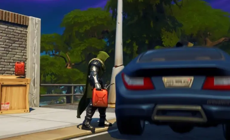 How to Detonate Gas Cans to Destroy Objects in Fortnite